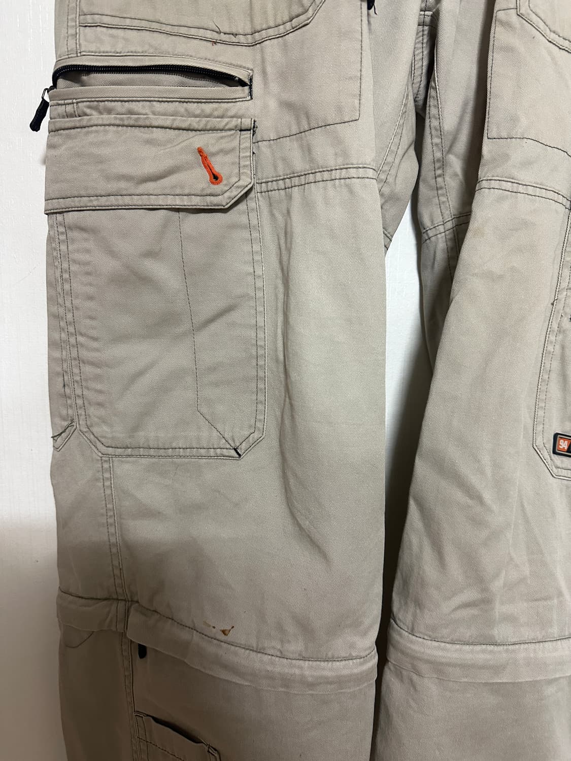 Y2k zipper cargo pants 상품이미지3