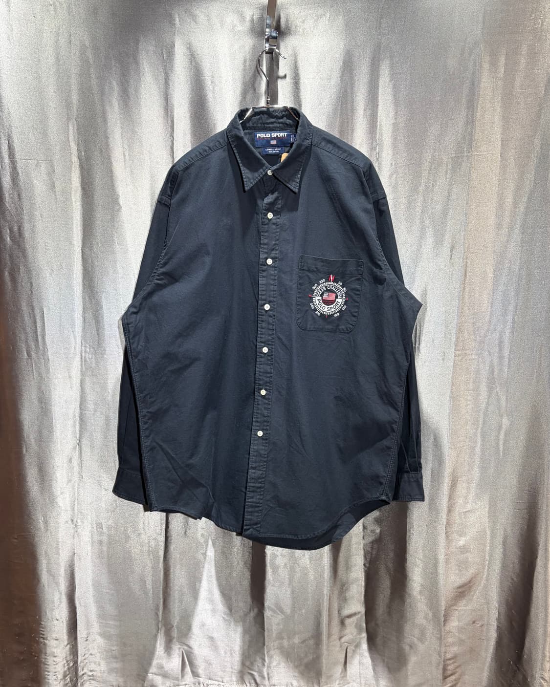 L 폴로랄프로렌 원포켓 로웰 스포츠 블랙 셔츠 상품이미지2