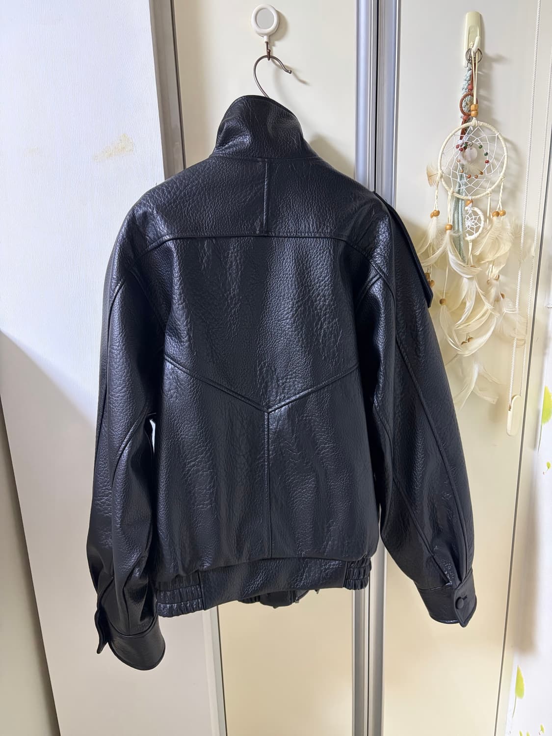 자라 ZARA 페이크 레더 점퍼 상품이미지7