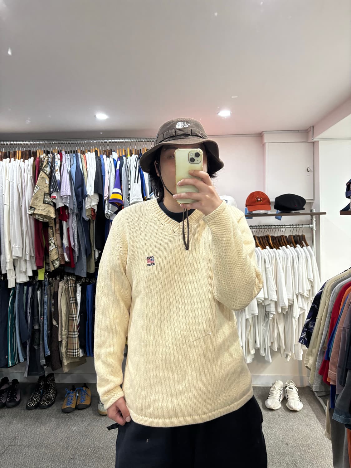 폴로 랄프로렌 진스 브이넥 니트 상품이미지8