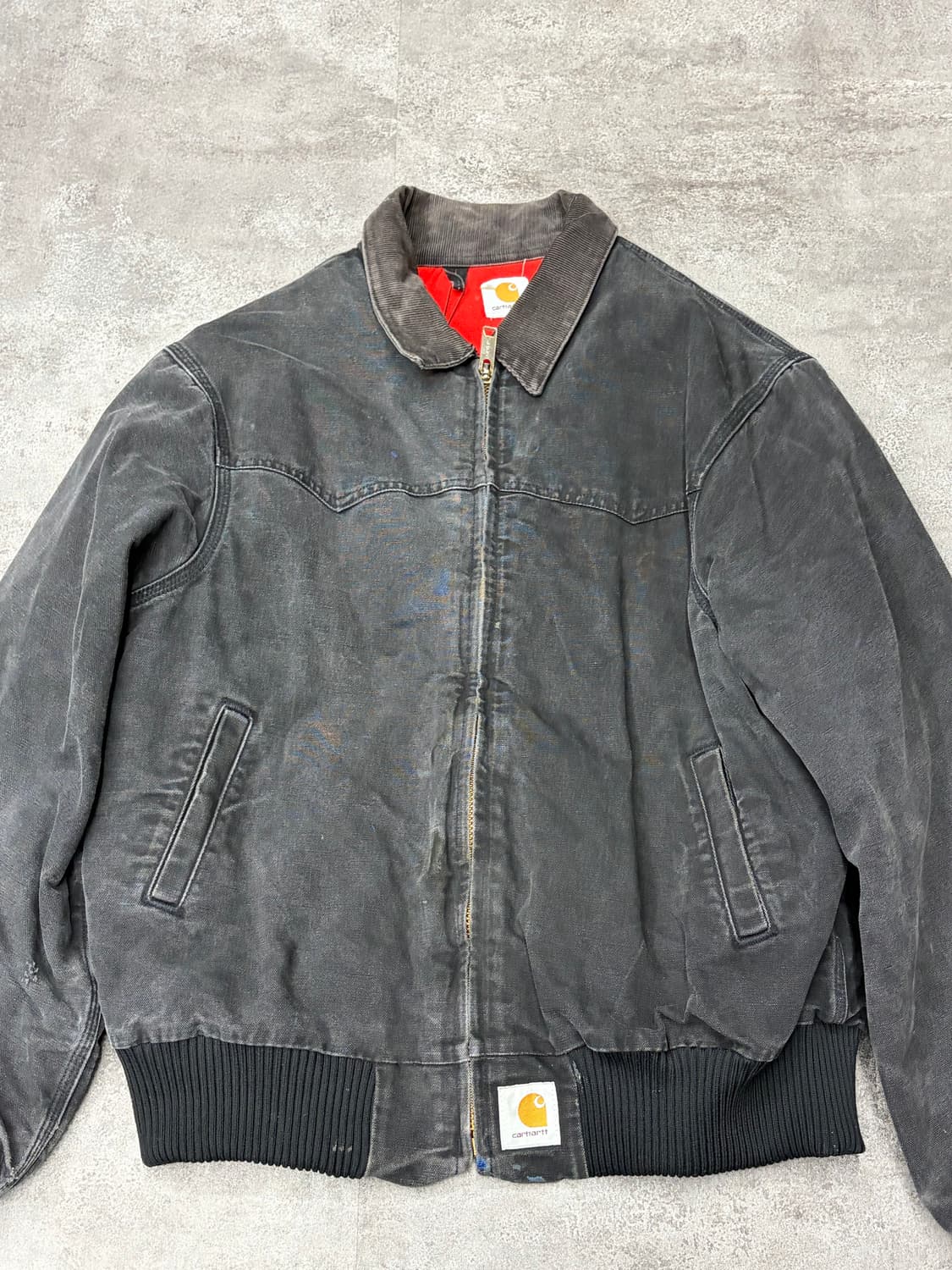 9-00s 칼하트 j14 blk 산타페 자켓 상품이미지4