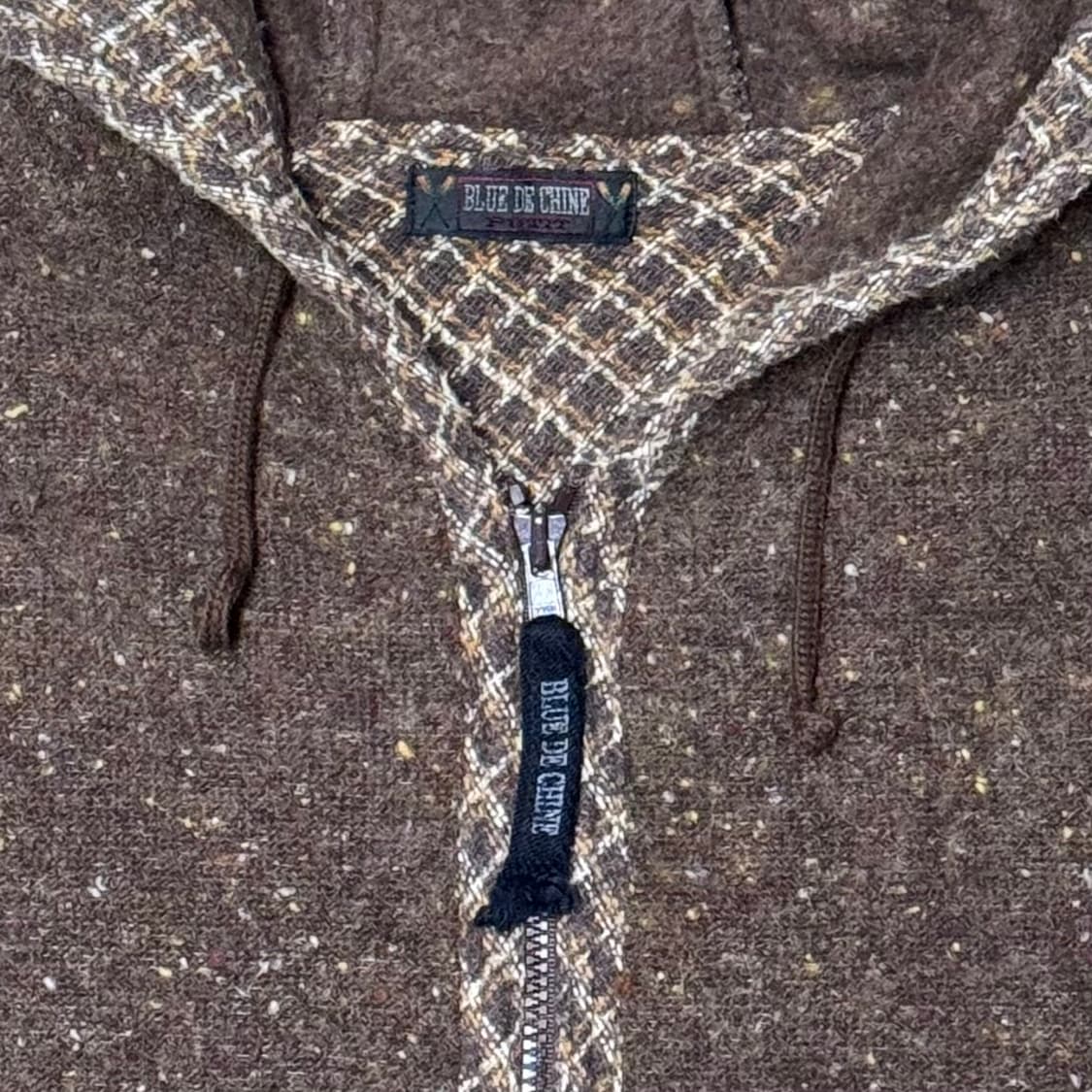 Blue de chine 보풀 니트 후드집업 상품이미지5