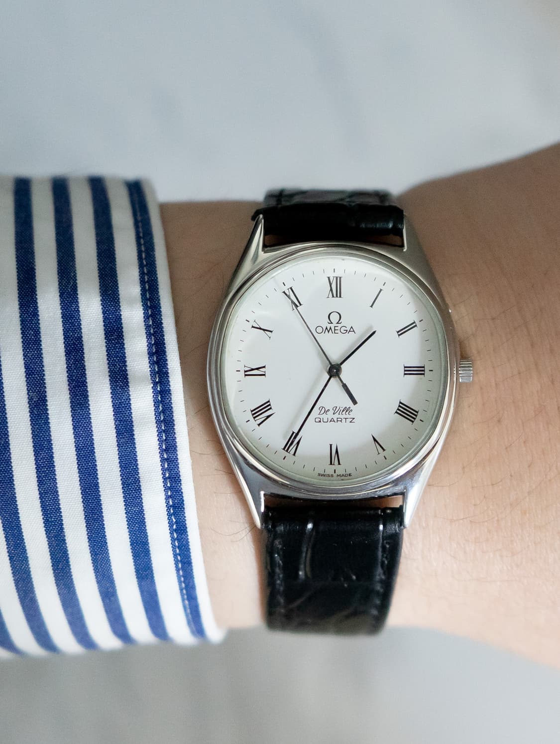 오메가 드빌 엘립스 빈티지 쿼츠 시계 상품이미지1
