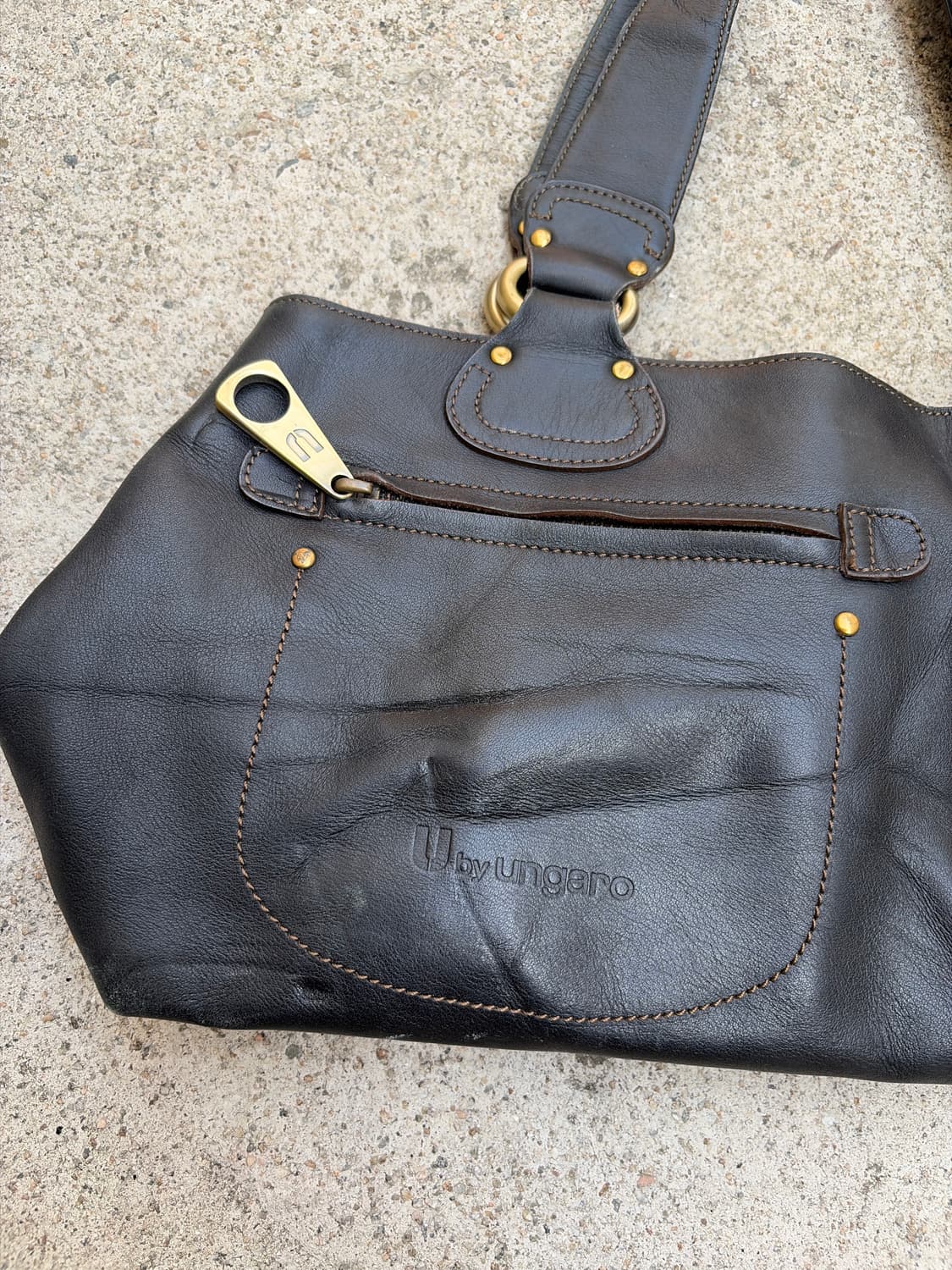 U by UNGARO leather bag 상품이미지4