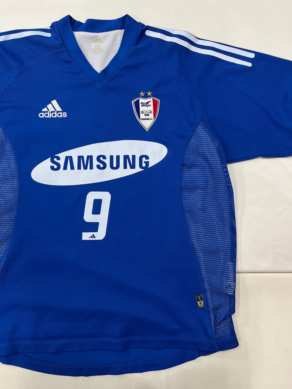 아디다스 2002 수원 삼성 블루윙즈 FC 홈 어센틱 뚜따 상품이미지5