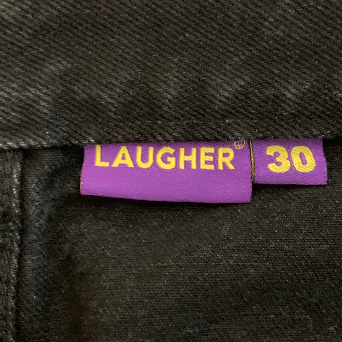 laugher dancing bears denim pants black 상품이미지3