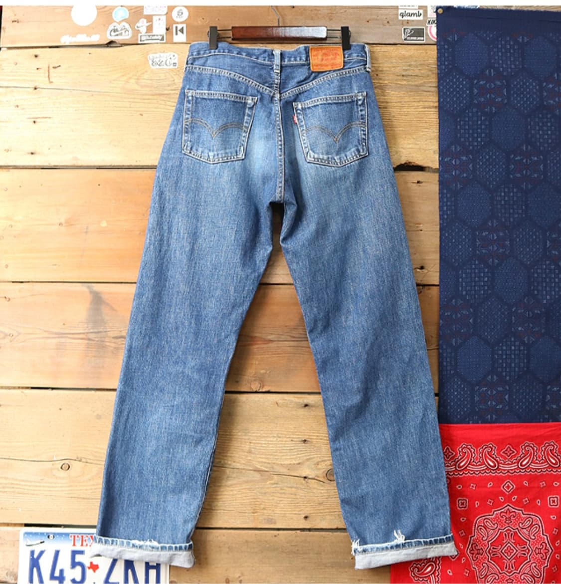 일본판 90s levis 리바이스 LVC 503BXX 빅E 셀비지 데님  상품이미지5