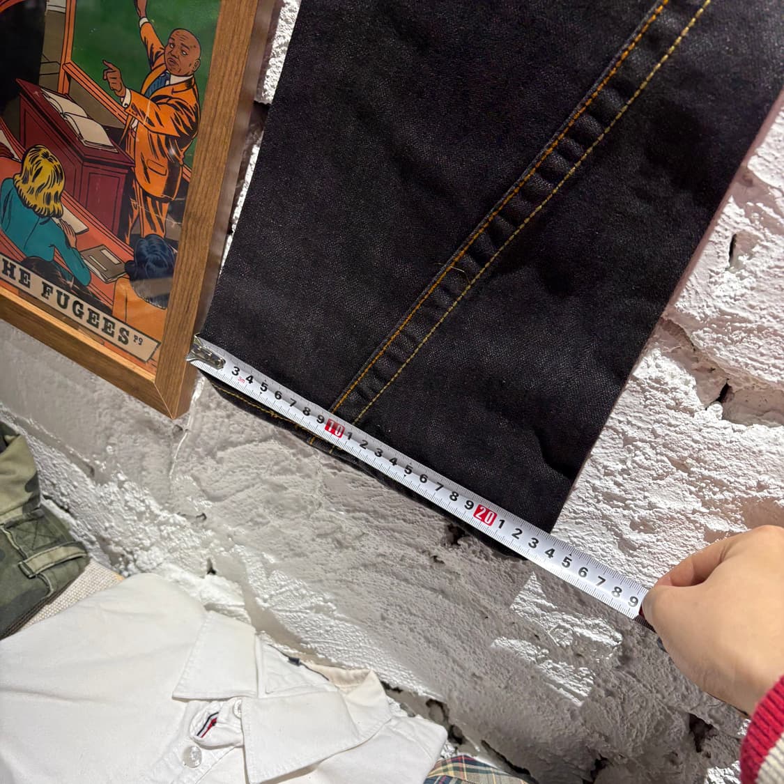 트루릴리전 made usa 부츠컷 데님팬츠 새상품 데드스탁 상품이미지9