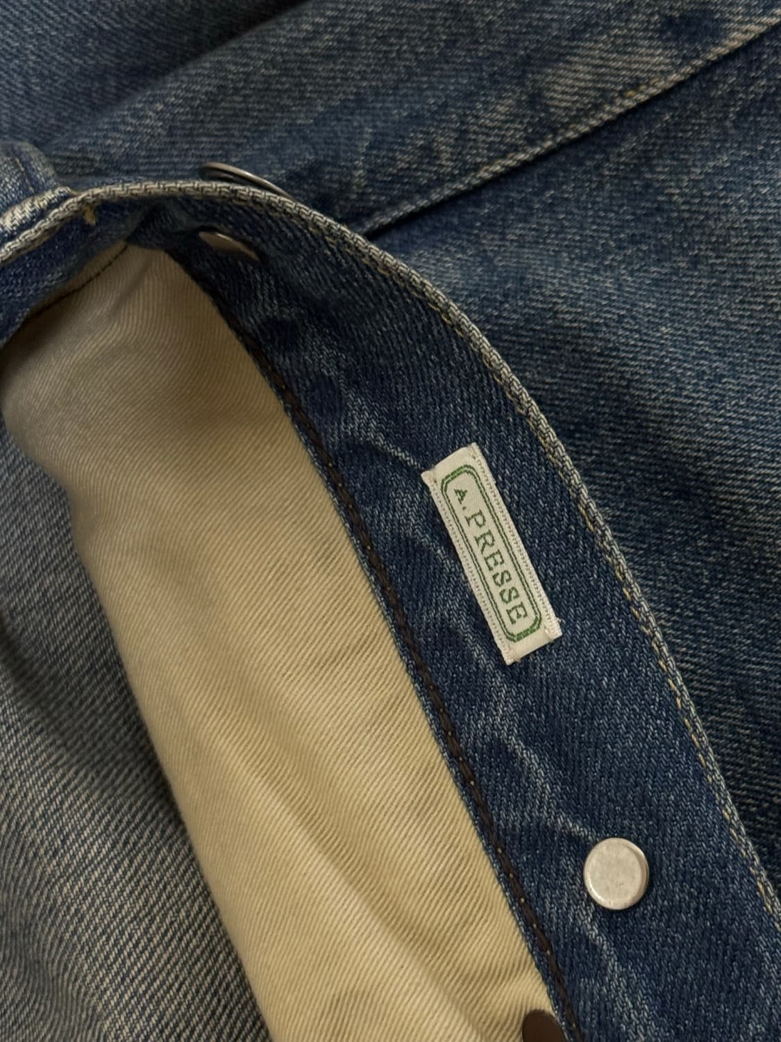 [32x30]아프레쎄 26ss No2 워시드 데님 인디고(AP-4008) 상품이미지6