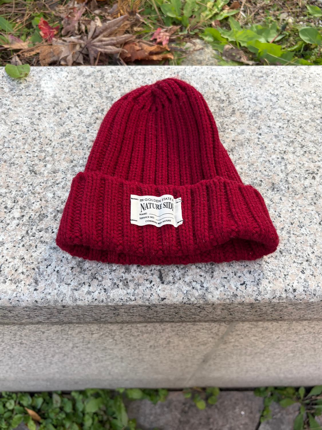 Vtg 빈티지 립 커프 비니 상품이미지1