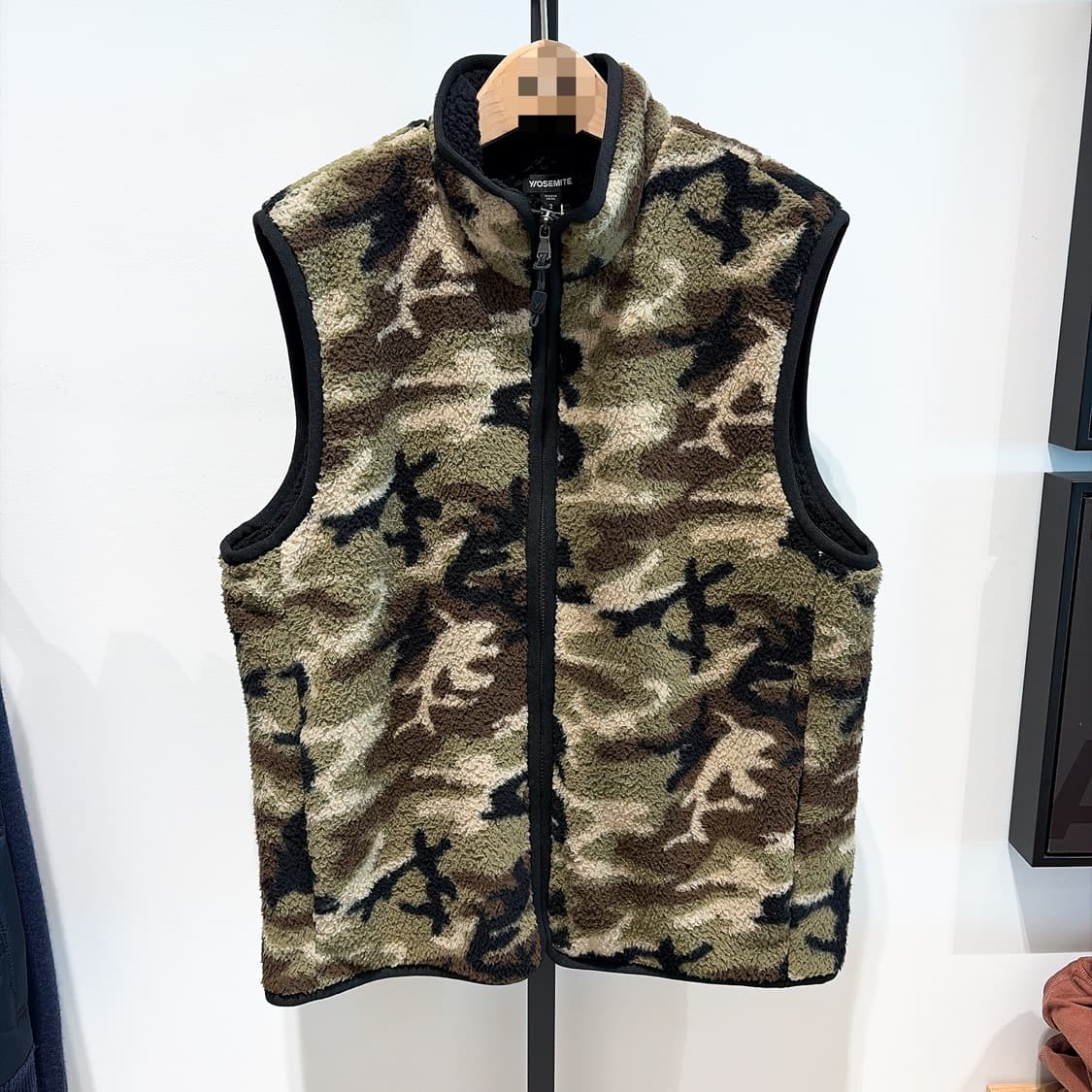 (정품/새상품) 제임스펄스 요세미티 남성 카모 쉐르파 베스트 상품이미지3