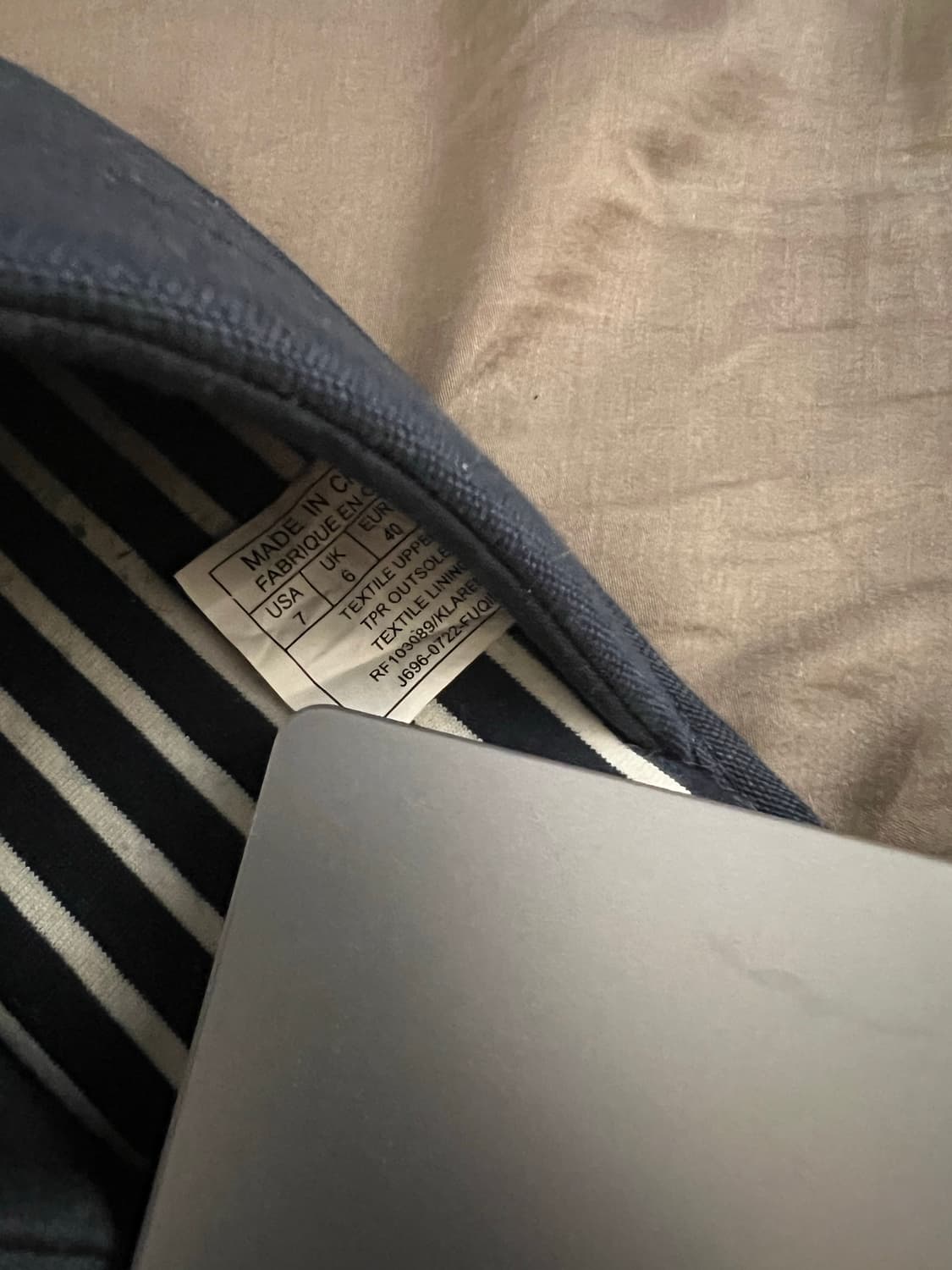 폴로 랄프로렌 실내화 7사이즈 260 네이비 상품이미지3