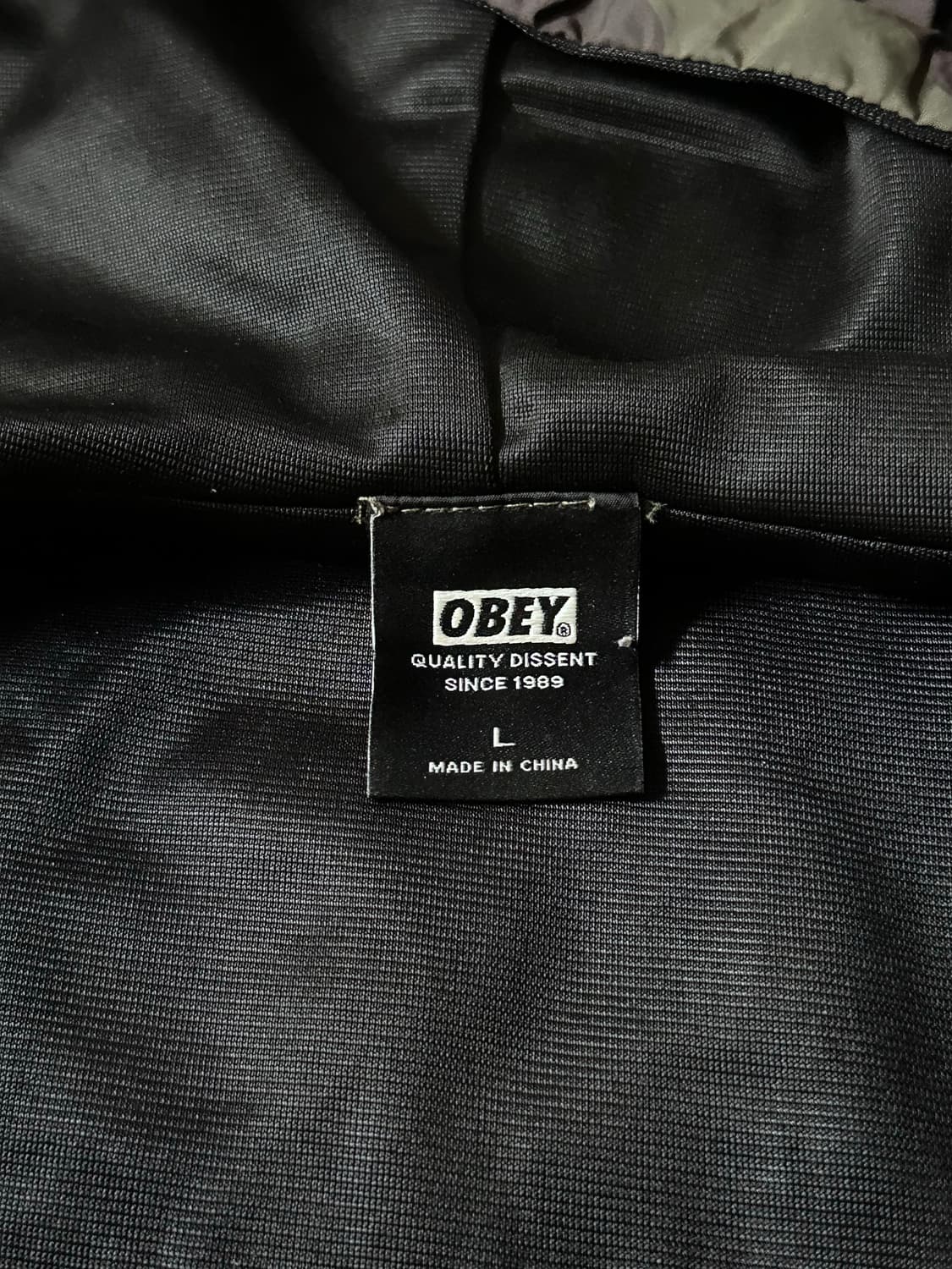 OBEY 우드랜드 카모 후드자켓 실측 XL 상품이미지5