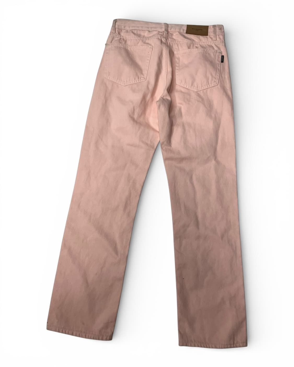 산드로 연살구빛 데님 면 팬츠 30 상품이미지4