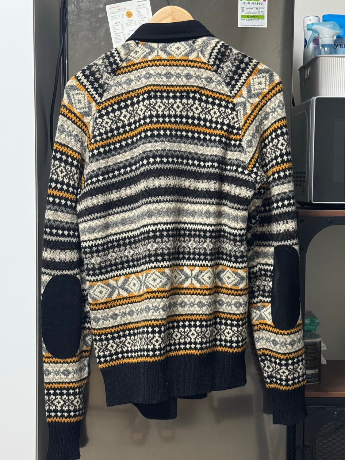 꼼데가르송 옴므 니트패널 자켓 상품이미지2