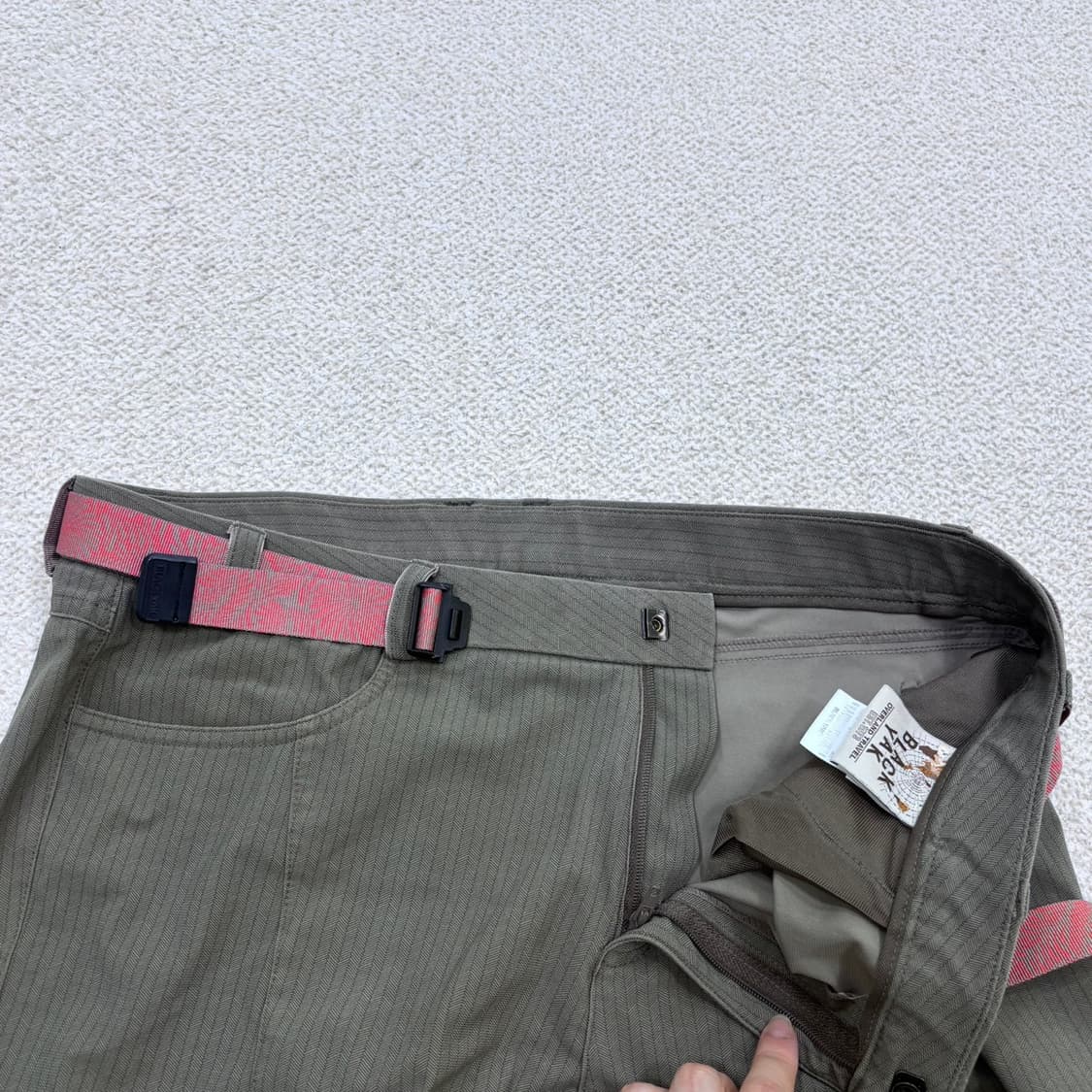 79cm(31) 블랙야크 스트레치 벨트 치노 팬츠 0518Y 상품이미지6