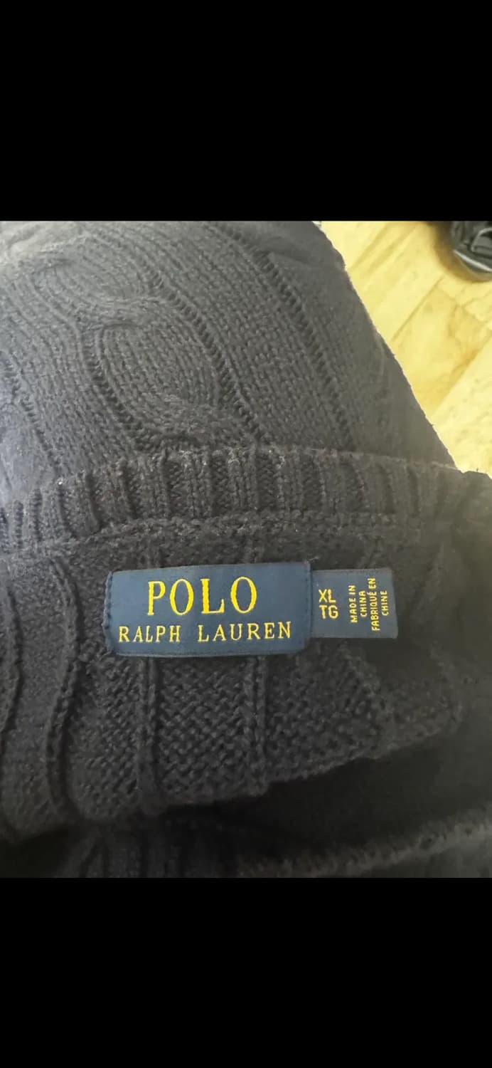 폴로 네이비 니트 상품이미지3