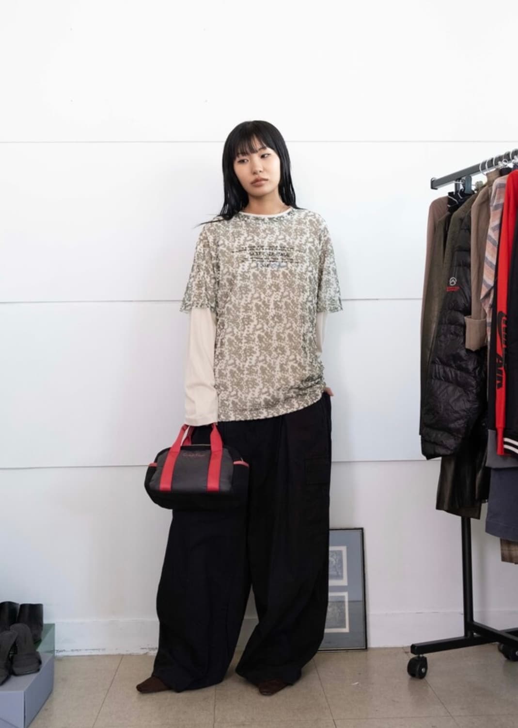 카고팬츠 와이드 벌룬 루즈핏 오버사이즈 워크 상품이미지2