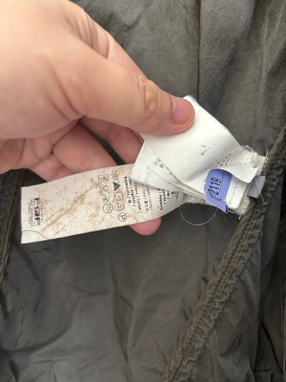 [48/하자] 빈티지 cp컴퍼니 수류탄 자켓 상품이미지9