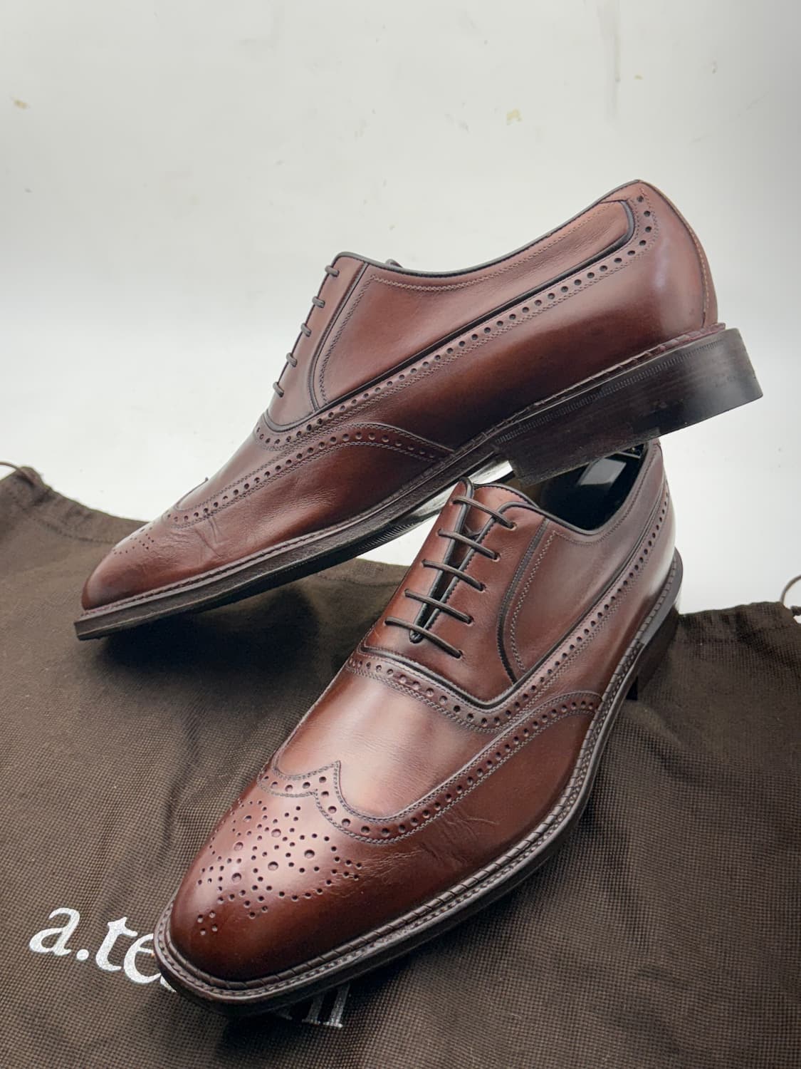 정품)블랙라벨 아 테스토니구두 255 상품이미지4