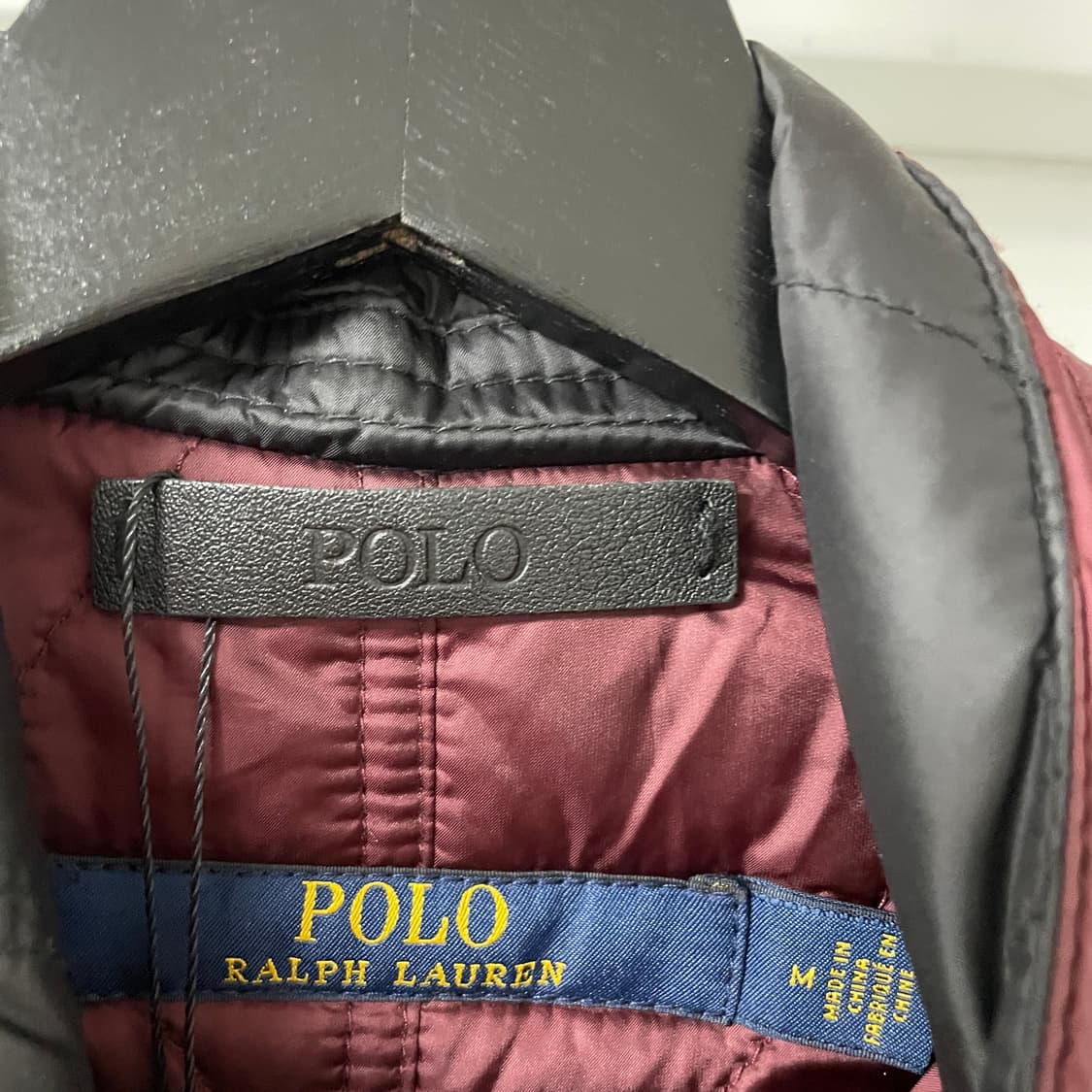 폴로 랄프로렌 블랙 퀄팅 블레이저 M(W) 상품이미지5