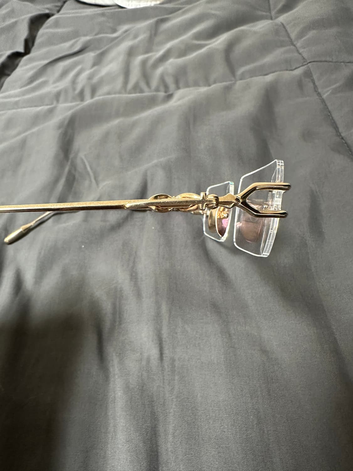 크롬하츠 안경 무테 로디 골드 렌즈 2종 상품이미지6