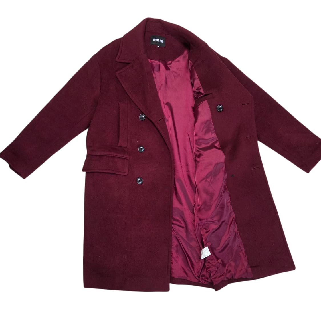 ADVISORY 어드바이저리 더블 롱 코트  상품이미지3