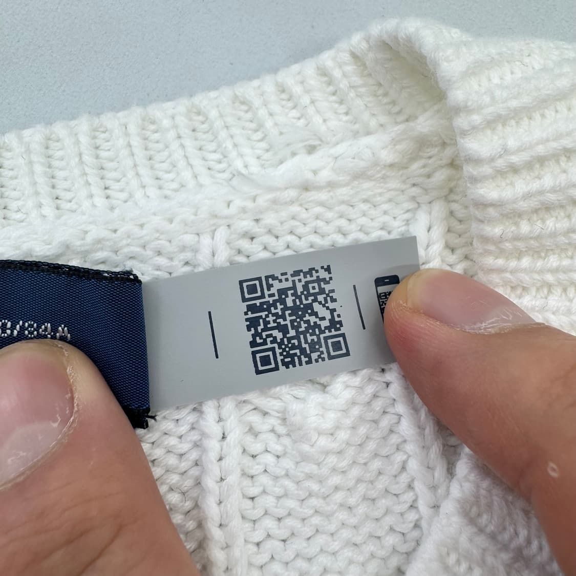 폴로 케이블 니트 가디건 상품이미지5