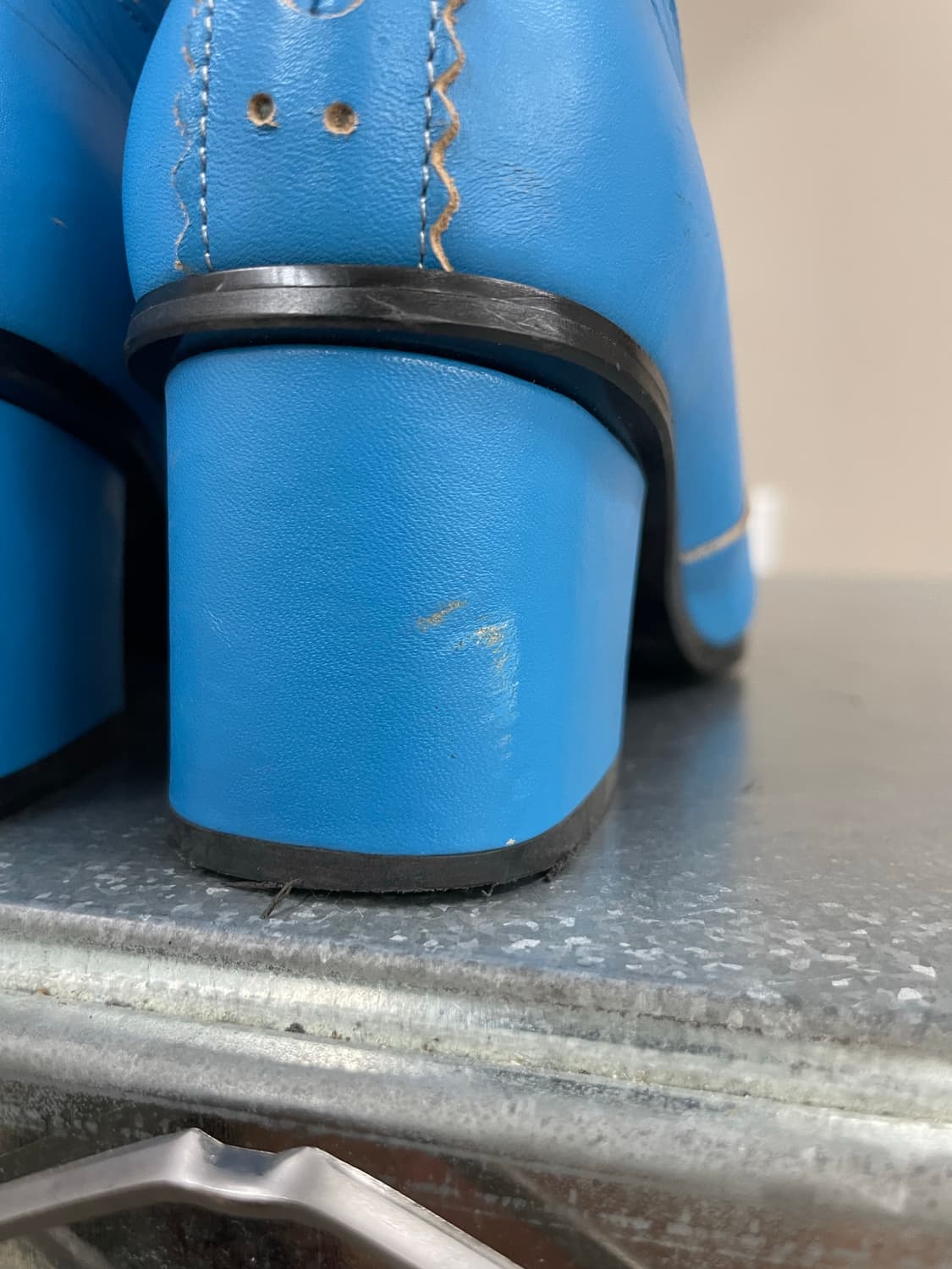 럭키슈에뜨 앵클 부츠 블루 36.5 상품이미지10