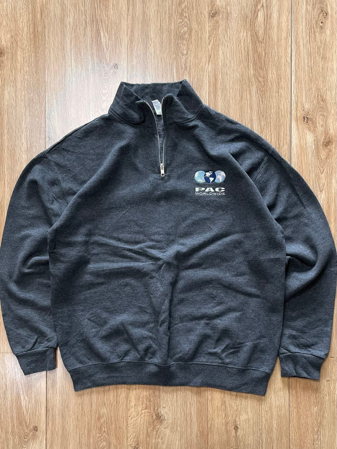 택포) USA 빈티지 하프집 쿼터집 스웻셔츠 맨투맨 상품이미지2
