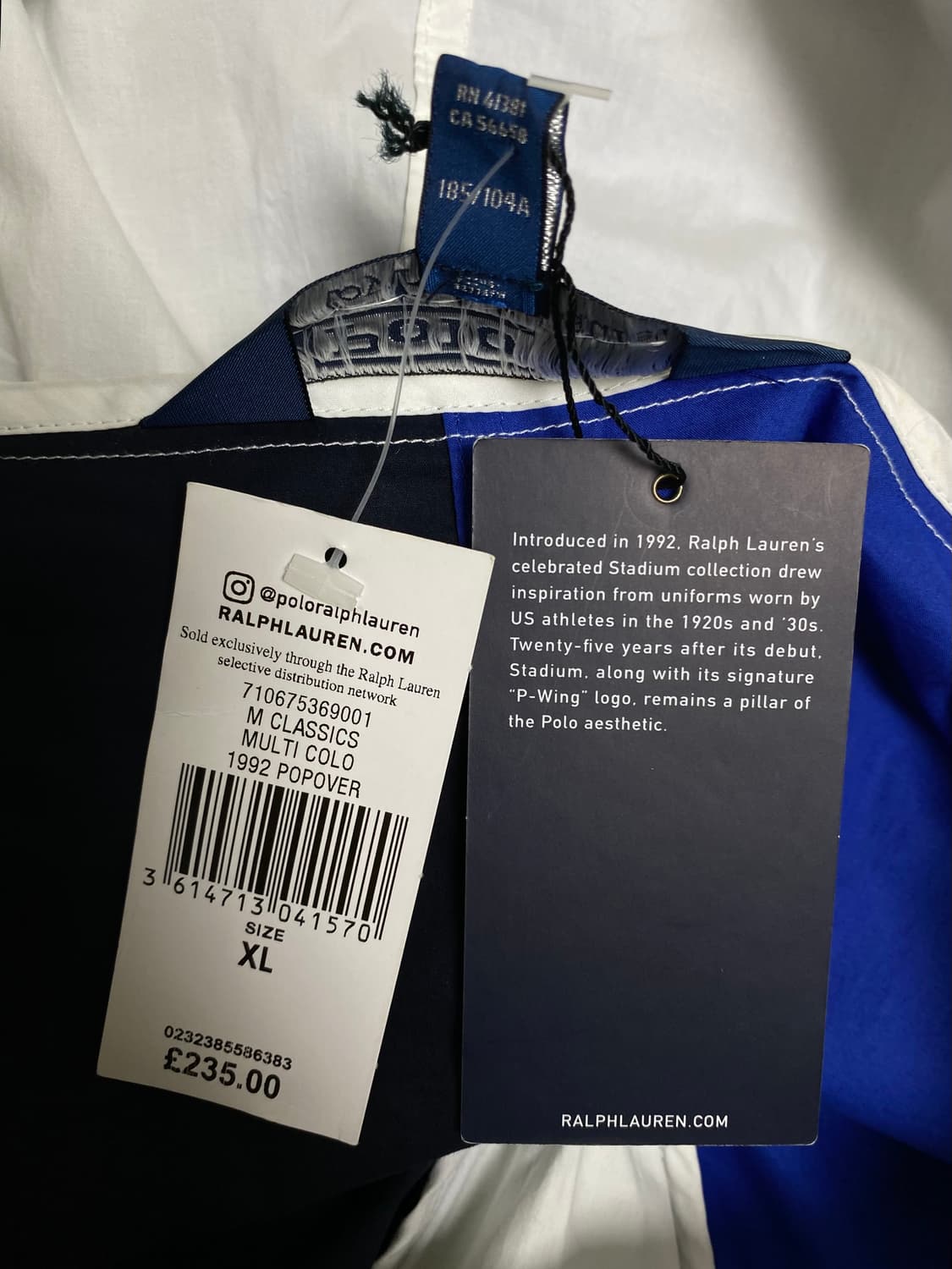 POLO RALPH LAUREN POLO 1992 POPOVER OG 상품이미지8