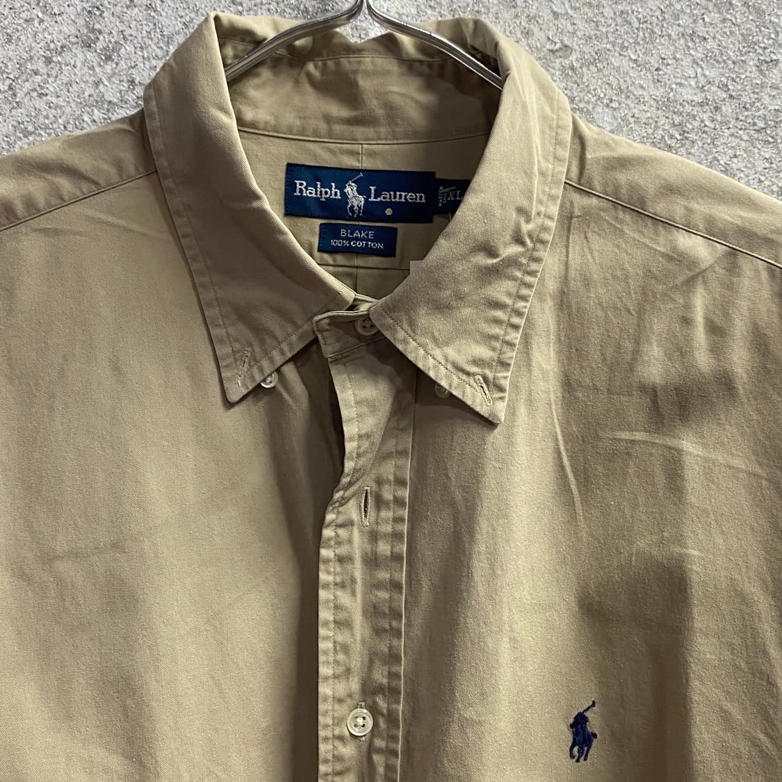 폴로 랄프로렌 베이지 코튼 셔츠 B3461 상품이미지3