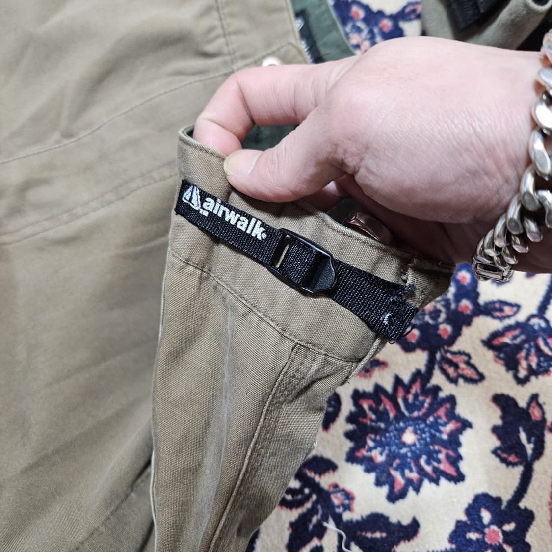 Vintage 90's Air Walk 멀티포켓 워시드 카고팬츠 상품이미지6