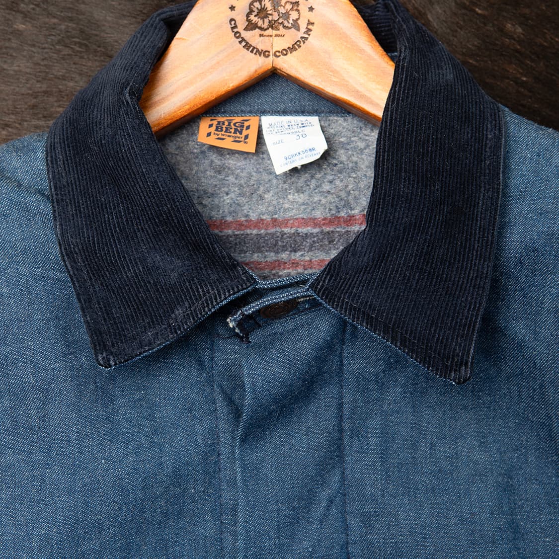 [103] 80s BIG BEN by Wrangler 데님 커버올  상품이미지2