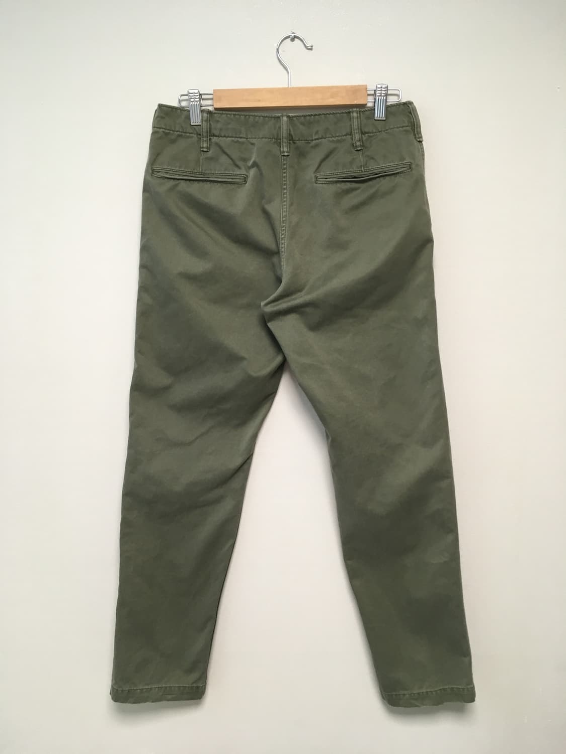 vintage cotton pants olive green 상품이미지7