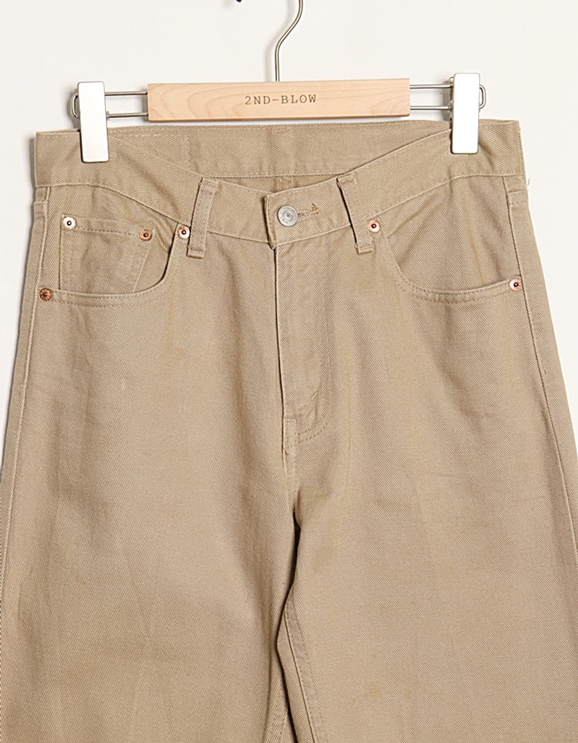 Levi's 533 Beige Denim Pant  상품이미지2