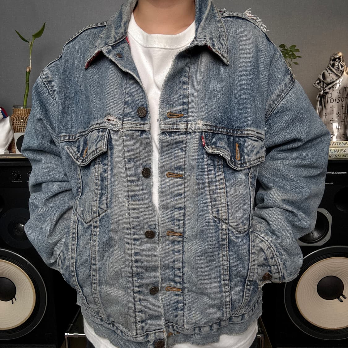 리바이스 80s 70417 블랭킷 트러커 데님자켓 상품이미지1