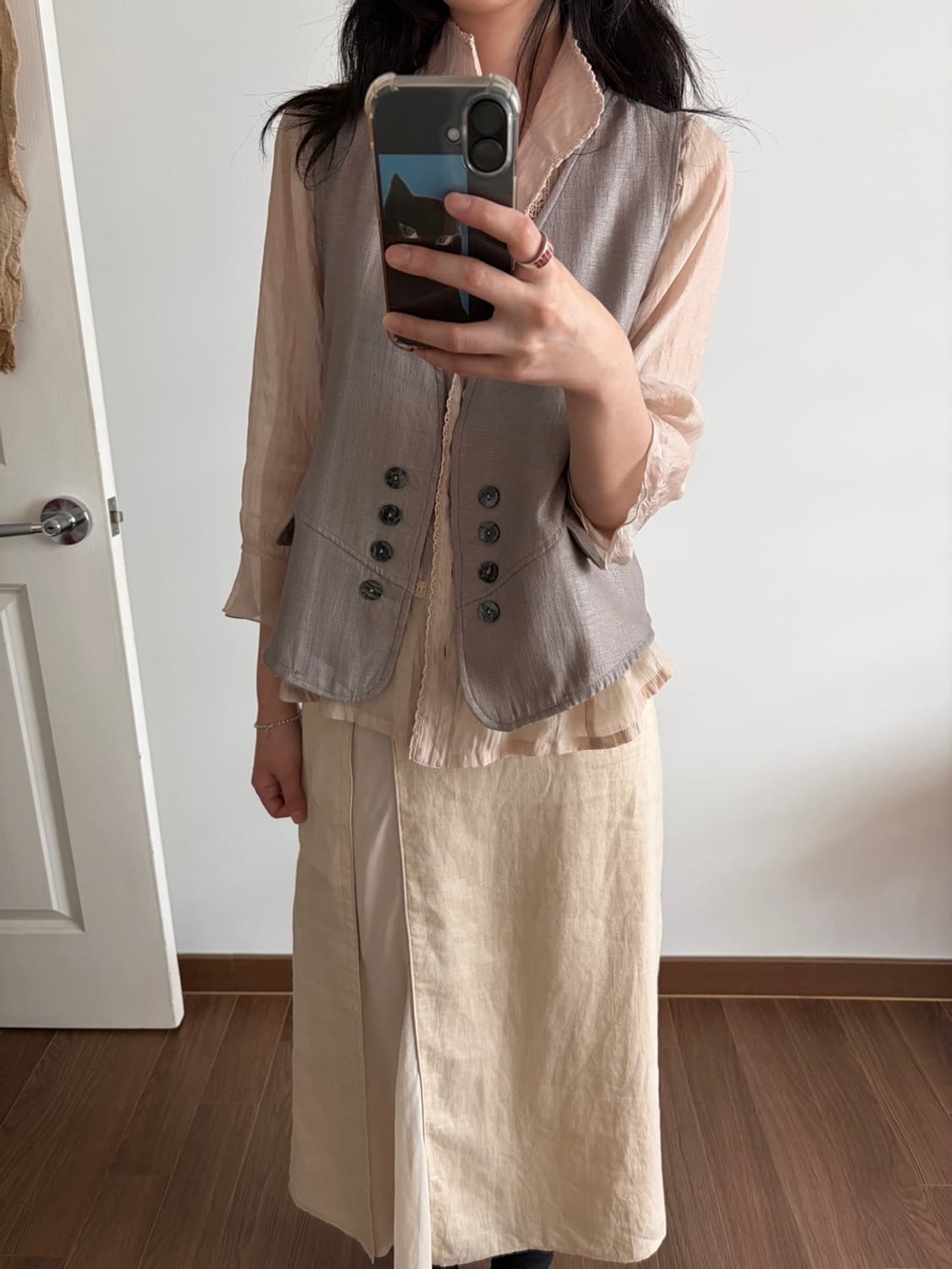glossy vest 상품이미지4