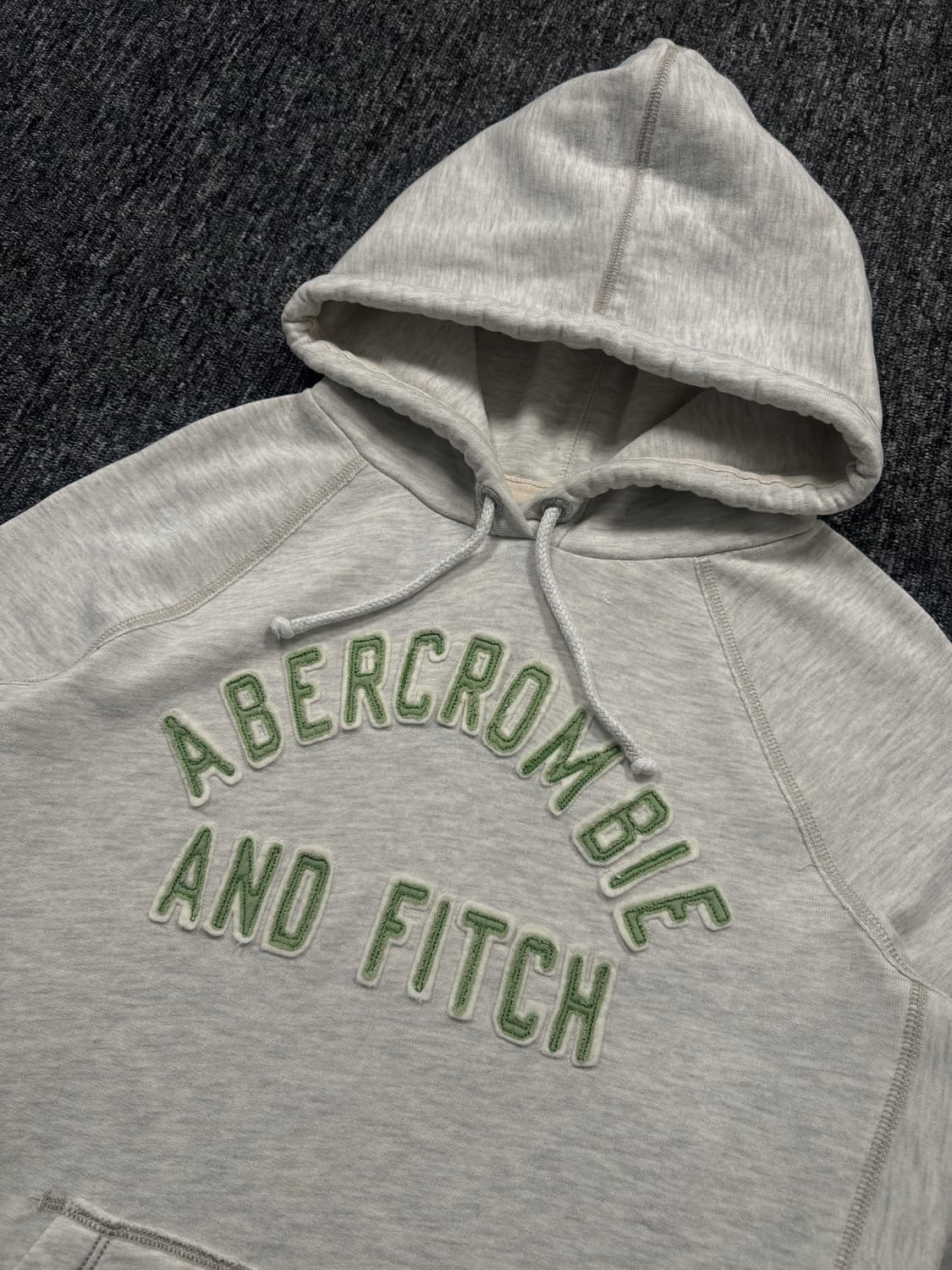 아베크롬비 로고 후드티 상품이미지4