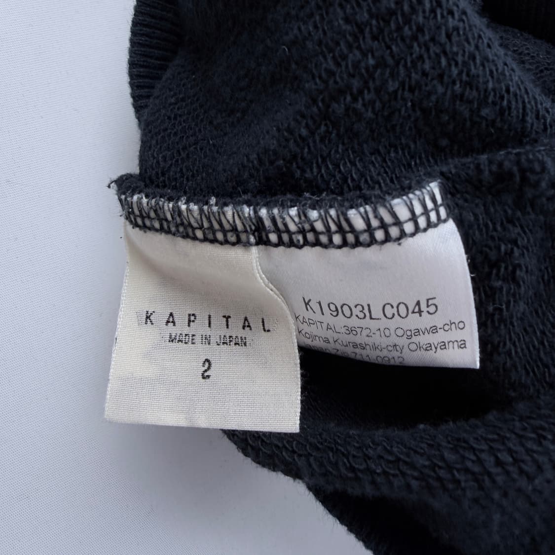 캐피탈 스마일 스웻셔츠 맨투맨 2사이즈 상품이미지5