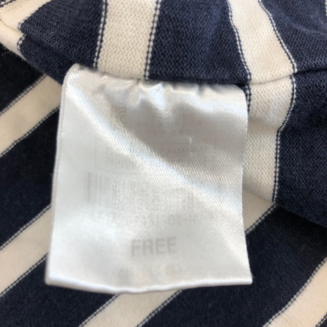 럭키슈에뜨 7부 스트라이프 슬리브 FREE 상품이미지6