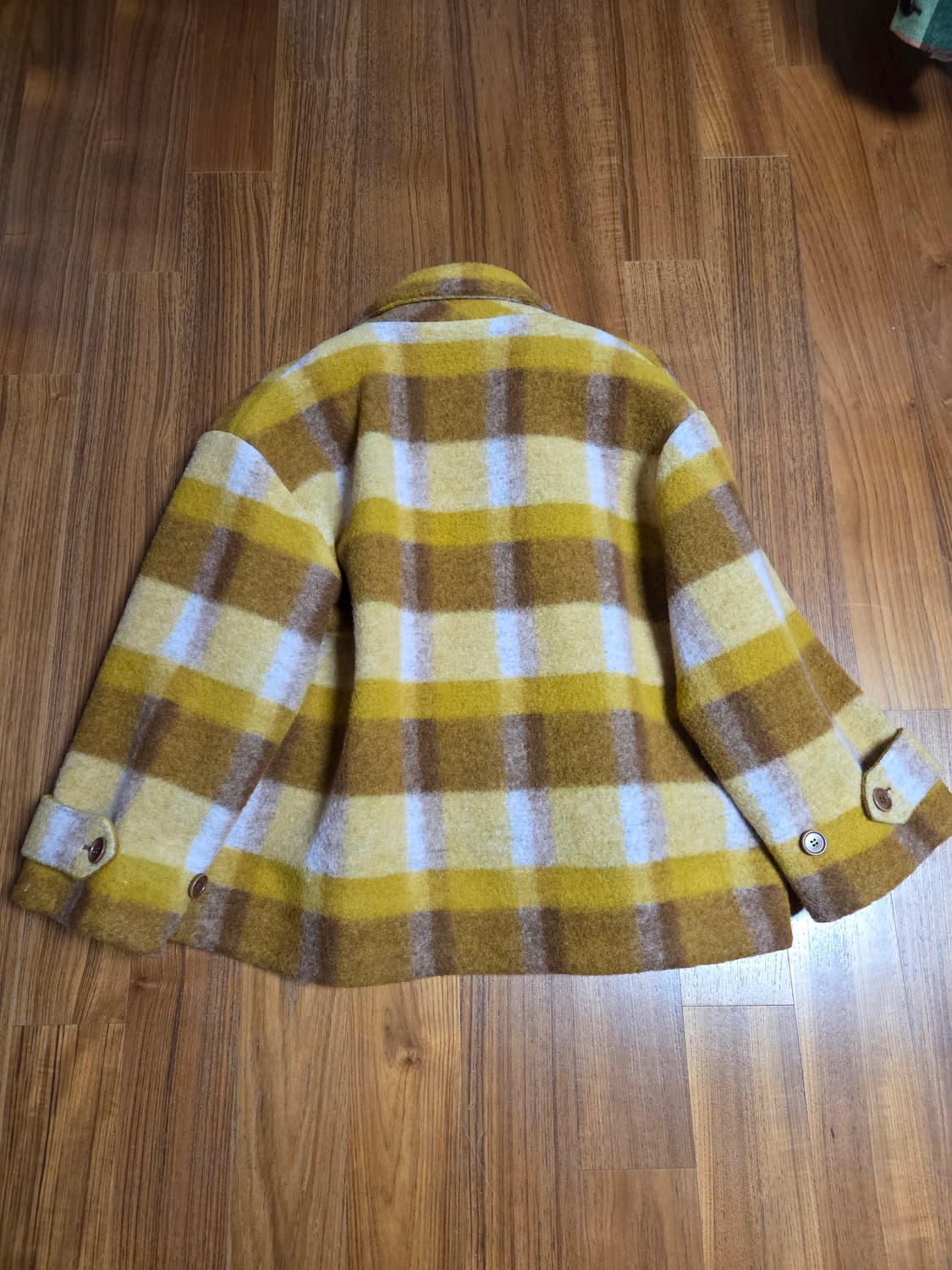 Henrik Vibskov 숏 체크 코트 상품이미지5