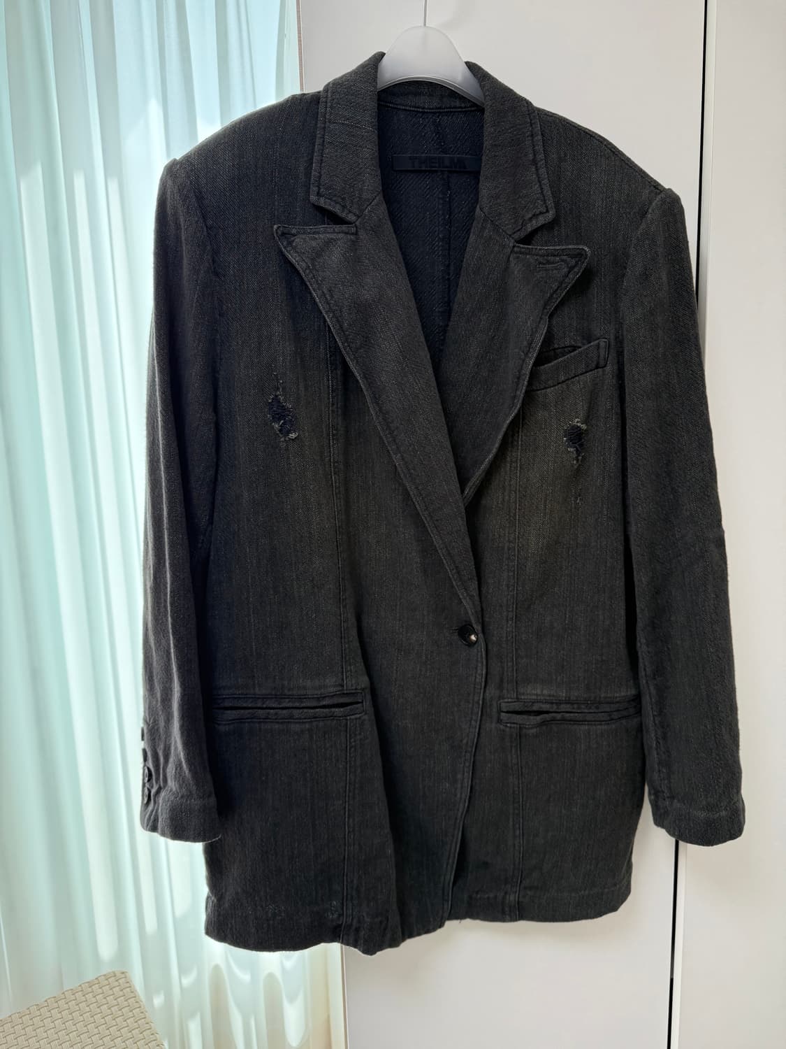 더일마 빈티지 린넨 자켓 상품이미지3