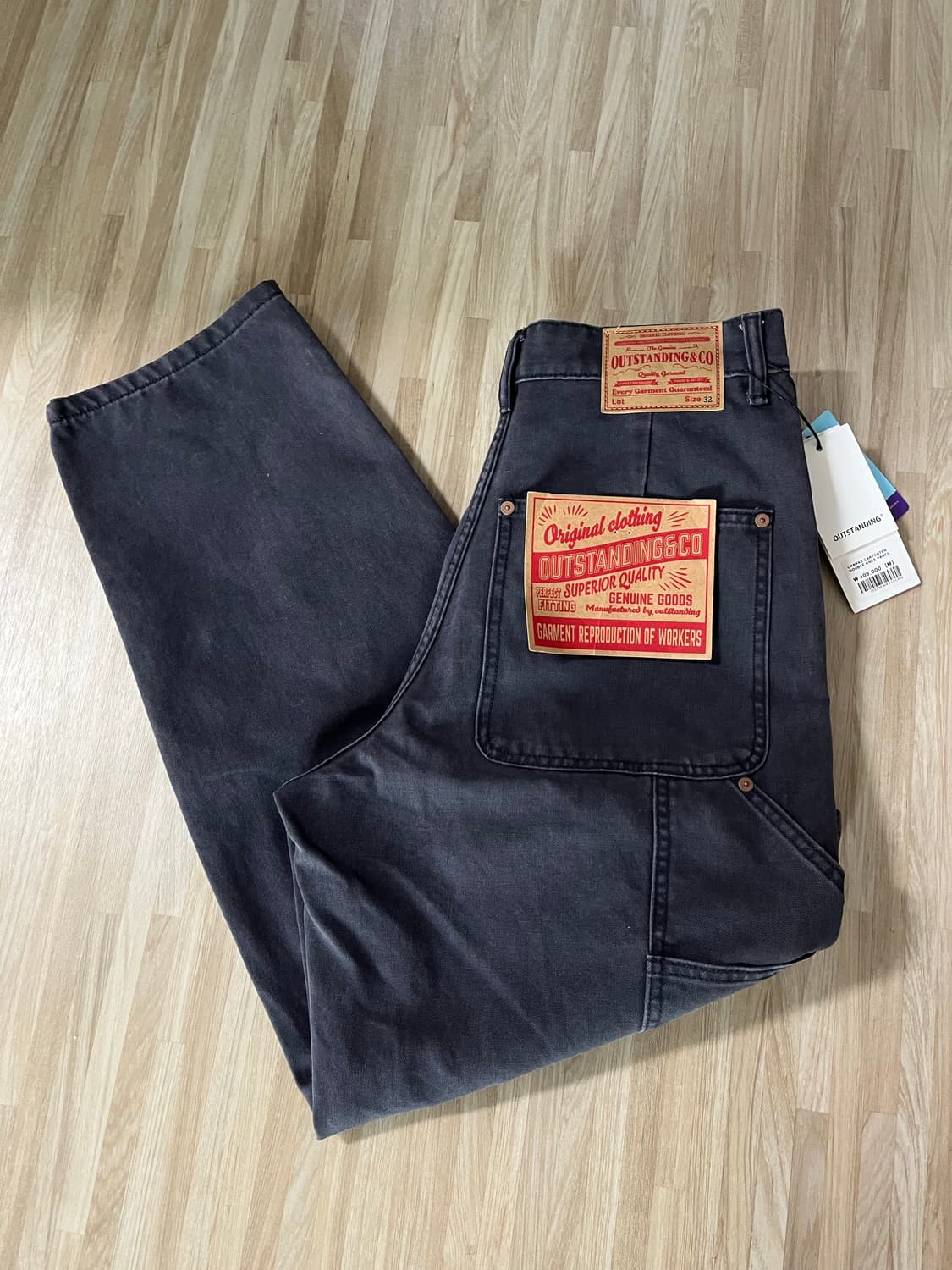 아웃스탠딩 더블니 카펜터 팬츠 32 상품이미지1