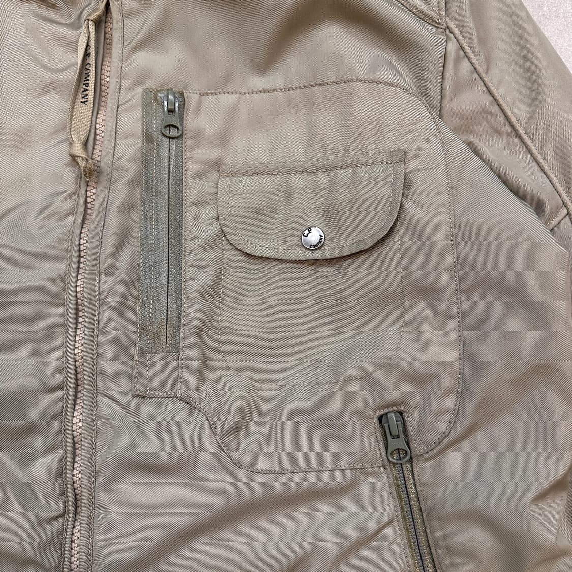 C.P. 컴퍼니 가먼트다잉 나일론 패딩 자켓 상품이미지6