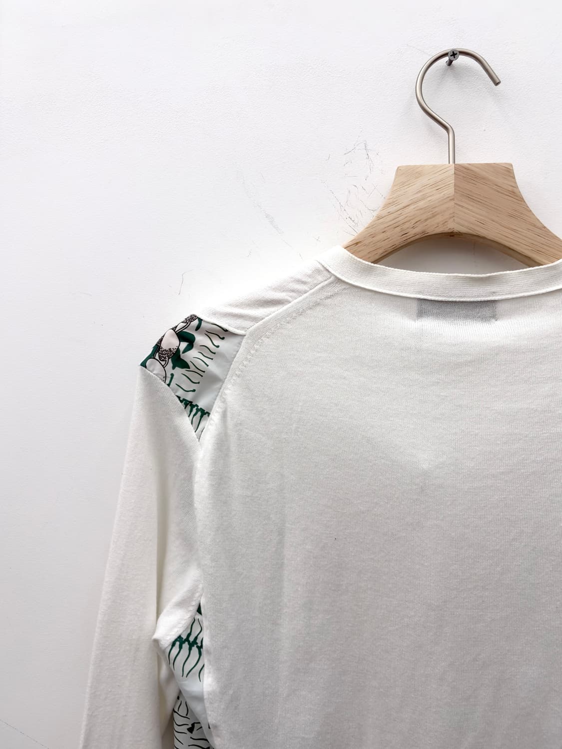 PATTERN CARDIGAN WHITE 상품이미지6