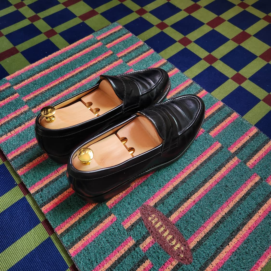 버윅 9628 블랙 카프 페니로퍼 상품이미지2