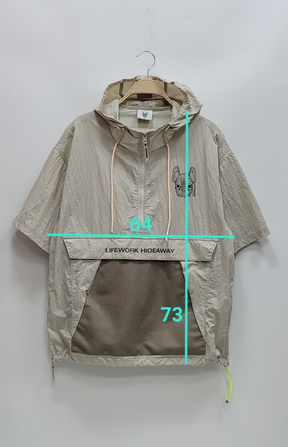 라이프워크 22SS 네온스트링 메쉬포켓 아노락 / 남 M (117) 상품이미지10