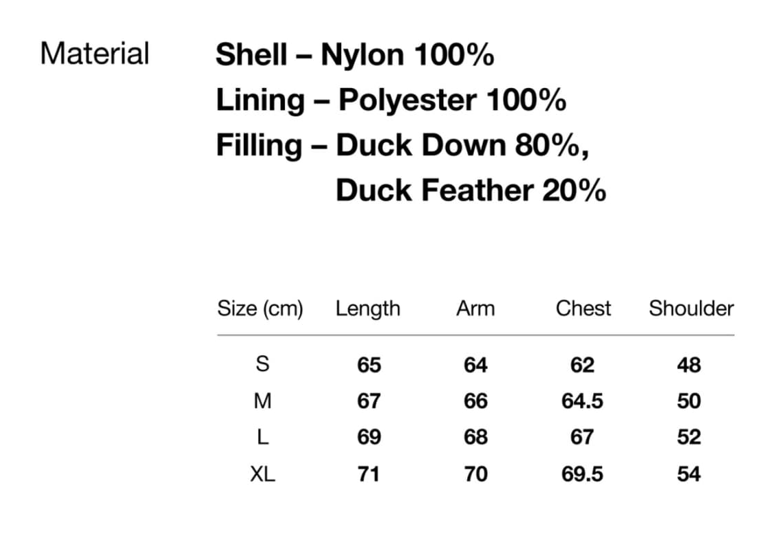 L 디스이즈네버댓 워시드 다운 푸퍼 자켓 블랙 상품이미지2