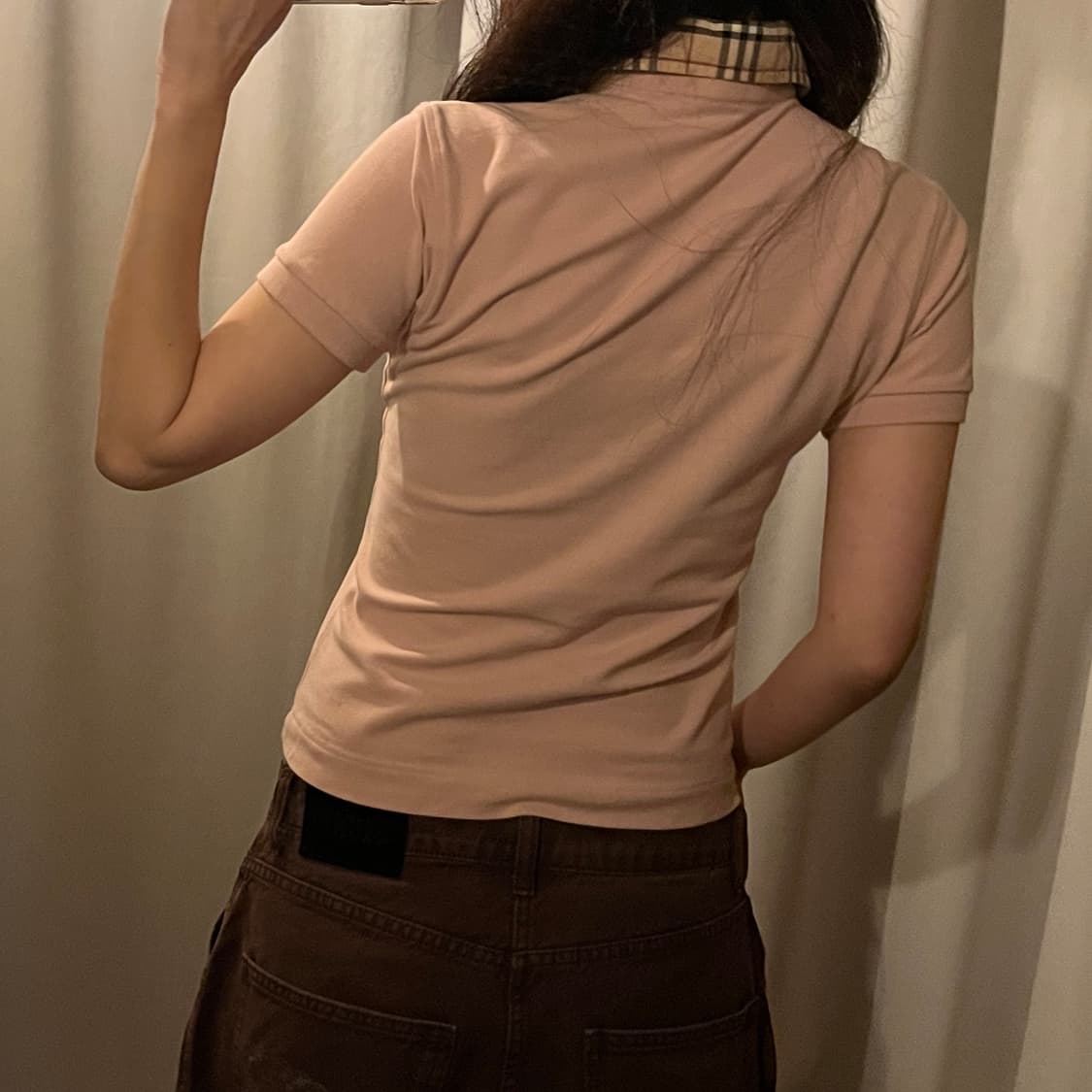 버버리 폴로 반팔카라티 상품이미지3